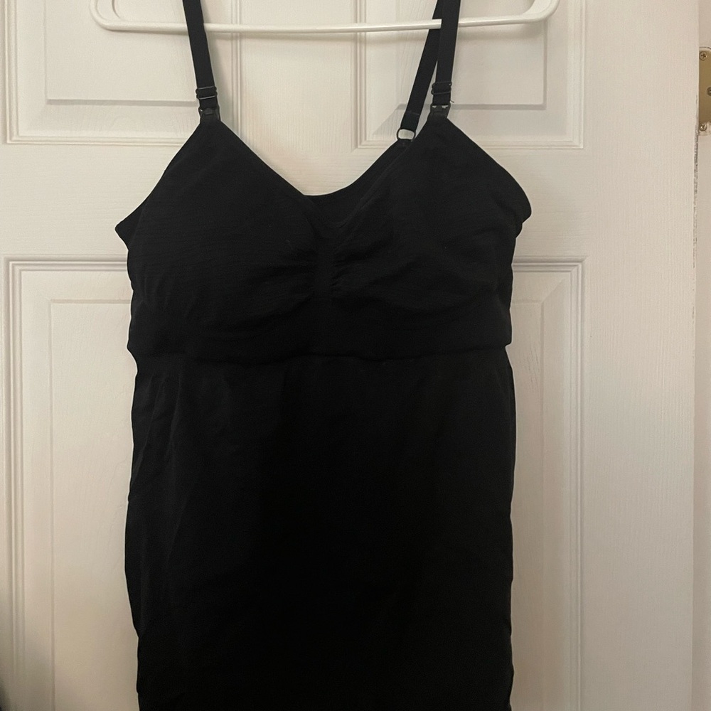 Kindred Bravely Sublime Hands-Free Pumping and Nursing Tank - Black